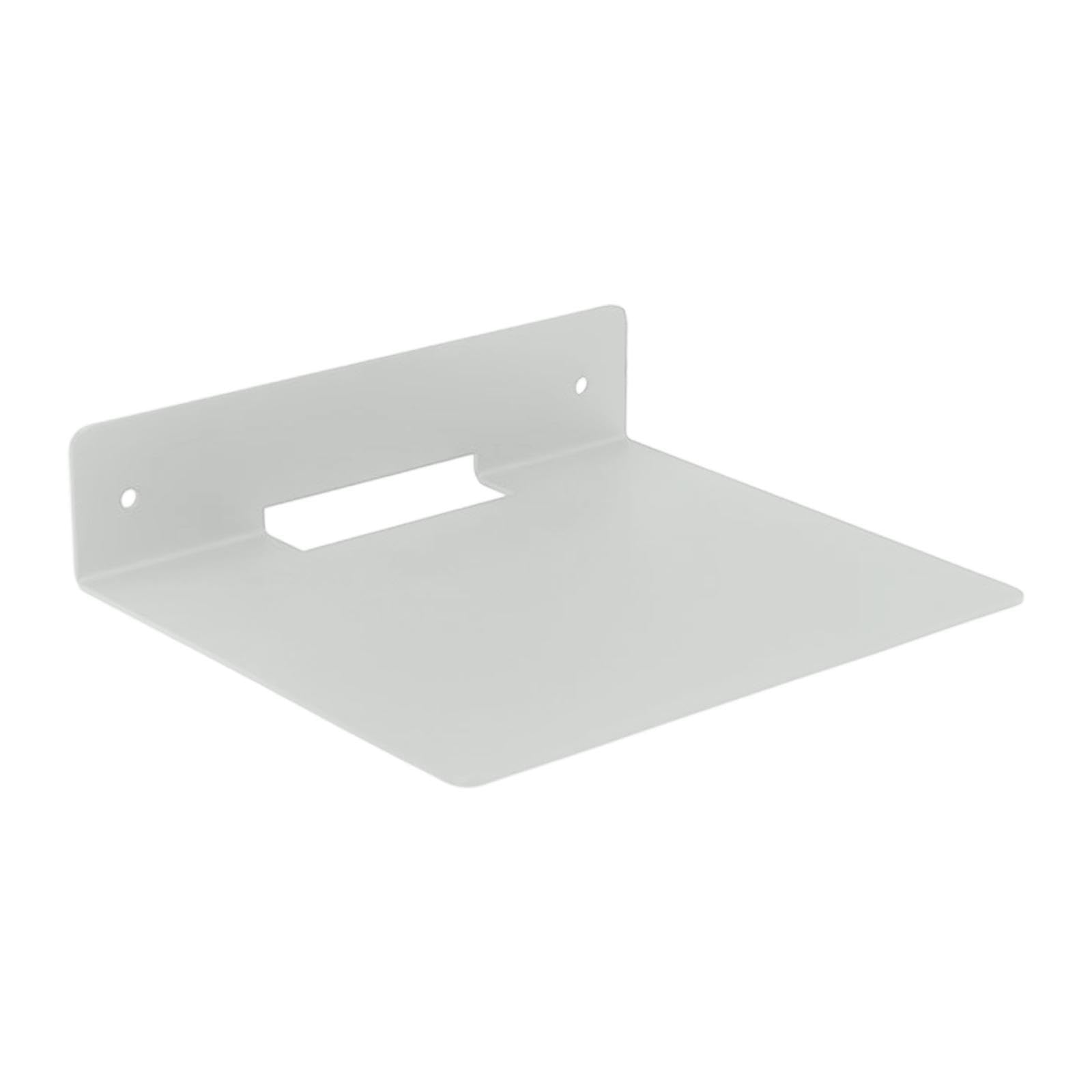Speaker Wall Mount Sturdy Holder Organizer Black for Mesh Router Books Award White| TV Video & Home Audio | TV Video & Audio Accessories | Speaker Mounts & Stands|-image-45