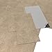 Produktbild ARTENS - PVC Bodenbelag TRAVERTINO - Selbstklebende Vinyl-Fliesen - Vinylboden - Steineffekt - Braun - Medio - 60,96 cm x 30,48 cm x 1,5 mm - Dicke 1,5 mm - 2,23 m²/12 Fliesen