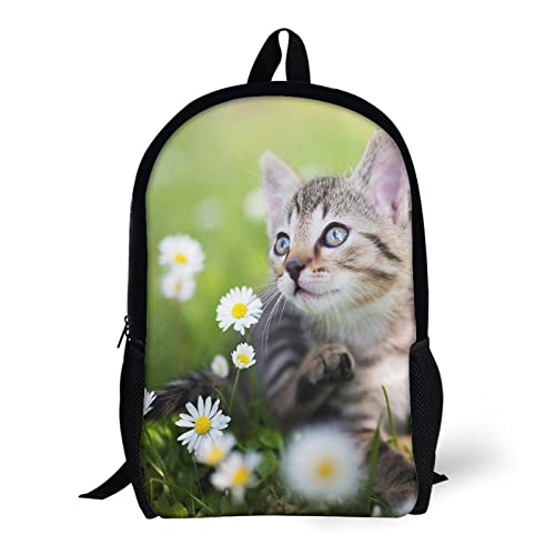 Sac à dos imprimé 3D chat résistant pour remplacer les cartables fragiles - 5