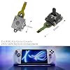 Eaglewireless 2 Pack Joystick Replacement for ROG Ally,GPD WIN3 Win4 Handheld and Pico 2 Pico 3 VR Controller Analog Stick Transducer Drift Repair Kit Accessories+Tools