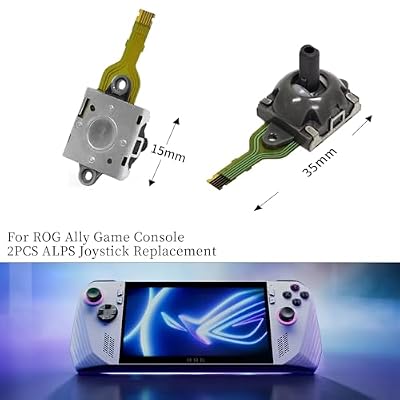 Eaglewireless 2 Pack Joystick Replacement for ROG Ally,GPD WIN3 Win4 Handheld and Pico 2 Pico 3 VR Controller Analog Stick Transducer Drift Repair Kit Accessories+Tools
