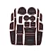 BHQMV Caoutchouc de la Gorge de Gorge de la Gorge de Gorge de la Gorge de la Gorge de la gobelette de la Gaine Coussin de Coussin Accessoires de Voiture/Fit pour Suzuki Vitara LY 2015-2019