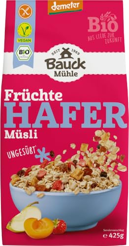 Hafer Müsli Früchte glutenfrei Demeter 6 x 425 g