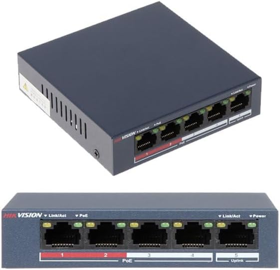 Türsprechanlage Mehrfamilienhaus Vergleich 2025 29 PoE-Switch der Mathfel LAN IP Video Gegensprechanlage Mehrfamilienhaus