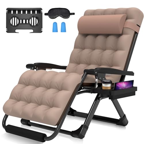 Suteck Oversized Zero Gravity Lounge Chair with Footrest