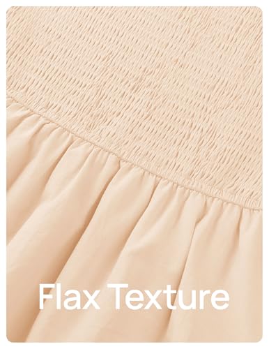 Image of ZESICA Women's Summer Boho Strapless Maxi Dress 2026 Casual Sleeveless Off Shoulder Smocked Tiered Beach Long Sundress