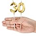 Birthday Candles Numeral Candles Cake Topper Decoration for Birthday Party Wedding Anniversary Celebration Supplies(Gold,30th)