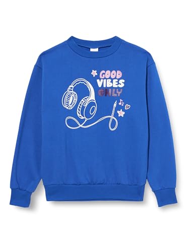 Sweatshirt Fred's World filles maillot de survêtement bleu imprimé