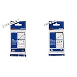 Brother Original P-touch Schrumpfschlauch HSe-231, 11,7 mm zur Kabelbeschriftung & HSE211 HSe-211 Schrumpfschlauchkassette, Breite: 5,8 mm