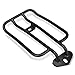 Parrilla Trasera Compatible para Harley Davidson Sportster 883 (XL 883)/ Custom (XL 883 C)/ Iron (XL 883 N)/ Low (XL 883 L)/ R Roadster (XL 883 R)/ Superlow (XL 883 L) Craftride Negro 2004-