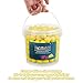 Pokiiulk 200 Rival Balls Fits for Nerf Rival Guns, Yellow Rival Ammo Compatible with Nerf Rival Series Blasters, Rival Pistol (Yellow, Comes with a Storage Bucket)