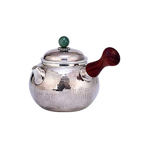 No-Branded Teiera d'Argento hkrstssxj Fatto a Mano Cinese Kungfu Teaktetre Vecchia Cerimonia Sterling Silver Silver…