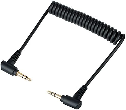 Movo MC1 3.5mm Audio Cable - Dual Male 3.5mm TRS Cable for Audio Mixers, Microphones, Cameras, Recorders, Car Speakers, and More