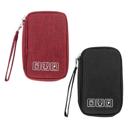 OVDGWC 2 Piezas De Bolsas De Almacenamiento Digital, Bolsas De