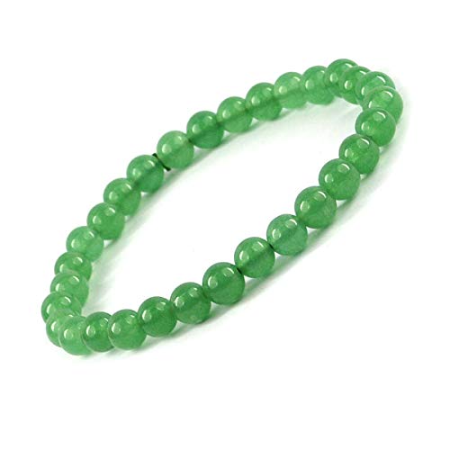 Image of Reiki Crystal Products Certified Natural Crystal Stone Bracelet 6 mm Round Beads for Men & Women | Premium Gemstone Jewellery Collection | Reiki Charged | Multiple Stone Variants Available