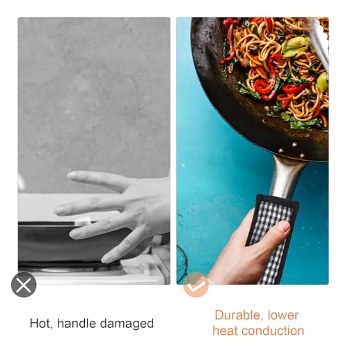Fundas de algodón para mangos de sartén: seguridad y estilo en tus recetas al hierro 4