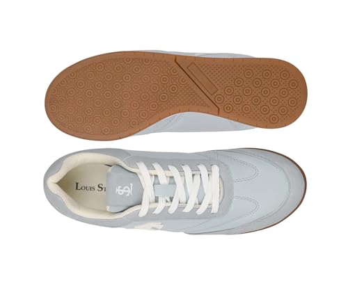 Image of LOUIS STITCH Women's Casual Lightweight Sneakers | Ortholite Cushioned Comfort | Dual-Color TPR Sole | Lightweight & Comfortable Casual Lace-Up Shoes | LSD-SNK-NBL & DNM