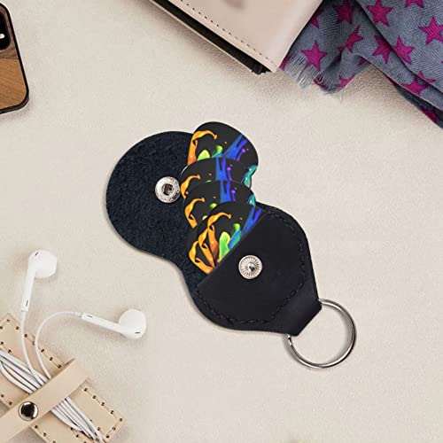 ASDTEHCY Lot de 6 médiators en celluloïd – Peinture arc-en-ciel – Fin, moyen et lourd – Pour guitares acoustiques… - Les Beatles, Paul McCartney, John Lennon, RIngo Starr, George Harrison ASDTEHCY Lot de 6 médiators en celluloïd - Peinture arc-en-ciel - Fin, moyen et lourd - Pour guitares acoustiques… – Image 6
