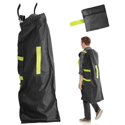 DMS PROTECTOR Umbrella Stroller Bag for Airplane Gate Check Bag for Single Umbrella Strollers with Adjustable Carry Straps Large Stroller Bag for Airplane Travel Black