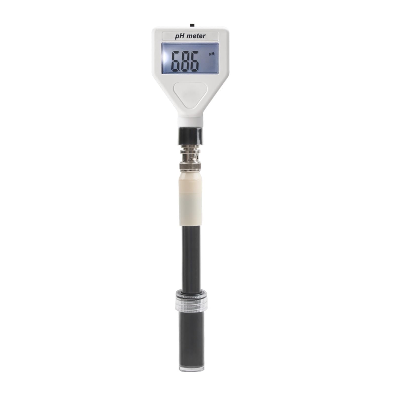 Medidor de humedad del suelo, Medidor digital de pH for alimentos con sonda plana de alta precisión for masa, carne, queso y agua potable. Para jardinería y agricultura