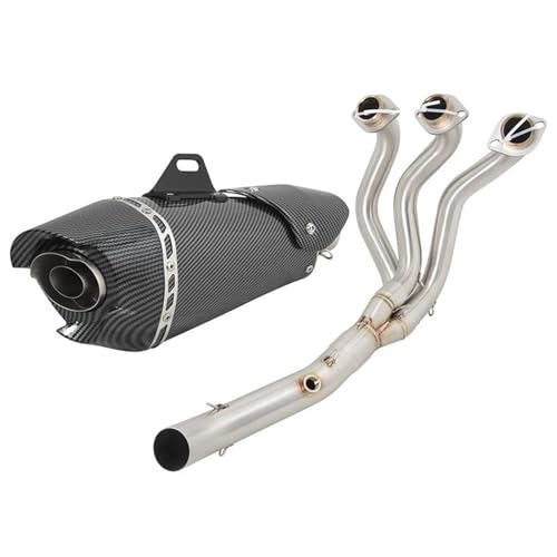 Tubo enlace delantero Yamaha FJ09 escape completo modificado 2015-2020