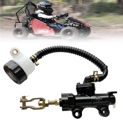 Image of QYMOTO CK100-S Master Cylinder Compatible with ColemanSK100 /CK100 /RTK 98cc 3.0HP Go Karts（Collocation Banjo Bolt）