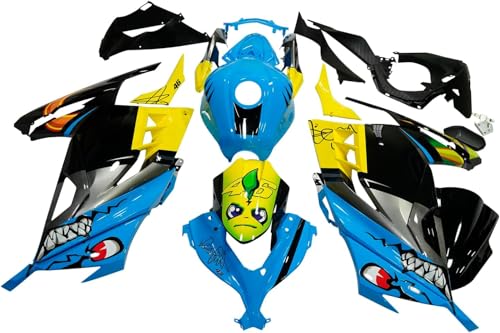 �o�C�N�t�F�A�����O�L�b�g �K�p�J���T�L �K�p Kawasaki 2013 2014 2015 2016 2017 NINJA 300 EX300 EX300A EX300B/NINJA 250 2013-2015 �p�J�E�� �o�C�N �O���p�[�c�Z�b�g ABS