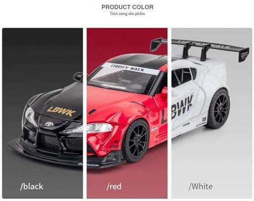 Image of 1:32 Model Car Diecast Toy Cars Kids with Sound and Light Door Can Be Opened Toy Vehicle for Kids Best Gift Toys for Kids Boys