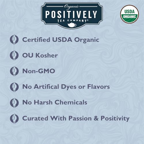 Image of Organic Positively Tea Company, Acai White Tea, Loose Leaf, 4 Ounce
