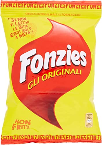 Preisvergleich Produktbild 24x Fonzies Maissnack mit Käse 100g Käsechips chips mit mais italien snack