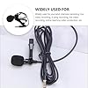 VICASKY Lavalier Wired Microphone, High Sound Quality with Omnidirectional Condenser Mic and Responsive Tpe Material, 3.5mm Plug for Phone, for Online Teaching Video Production and K #2