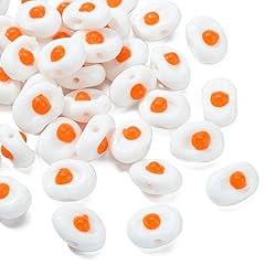 Frying Egg Beads_40 Pcs