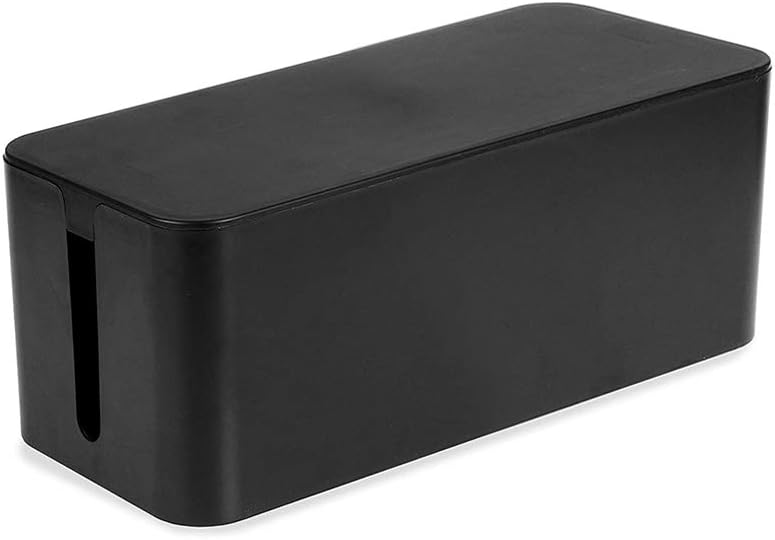 Powerking Cable Management Box, Cable Organizer for Hide and Conceal