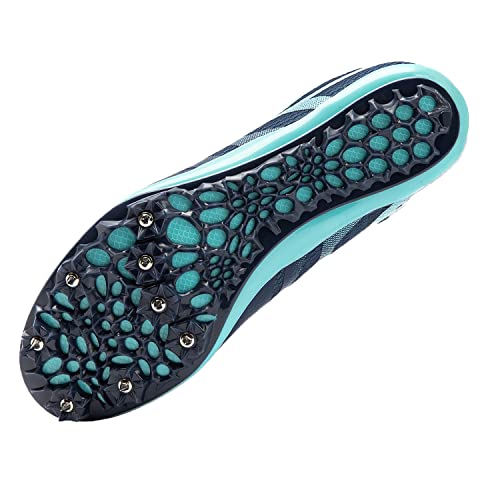 Image of New Track and Field Shoes for Men Women Kids Boys Girls 8 Spikes 100-400 Meter Running Racing Shoes Professional Sprint Sport Sneakers