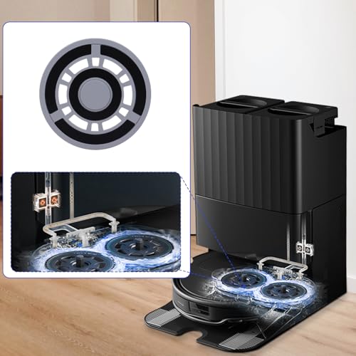 Image of Mop Pad Plate Accessories for Roborock Q Revo, Qrevo MaxV, Qrevo S, Qrevo Pro, Qrevo Master Vacuum Cleaner - Vacuum Pad Board Holder Replacement Mop Tray Part Attachment