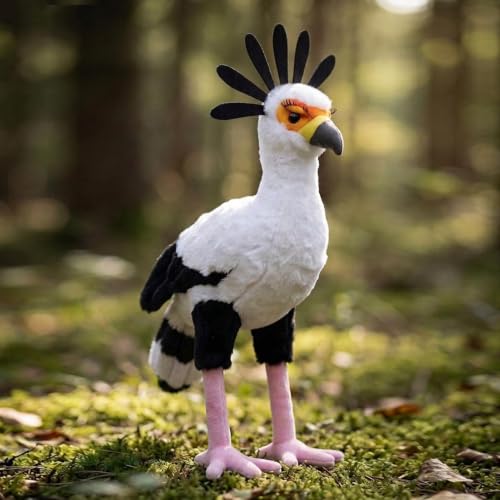 Pájaro de peluche estable con patas que soluciona la falta de cojines divertidos 3