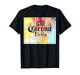 Officially Licensed Corona Extra Square Logo Graphic T-Shirt