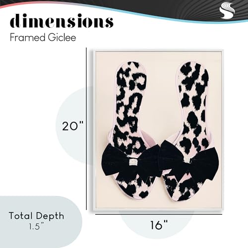 Tableau Annabelle Hall Cat Walk Stupell cadre noir design unique