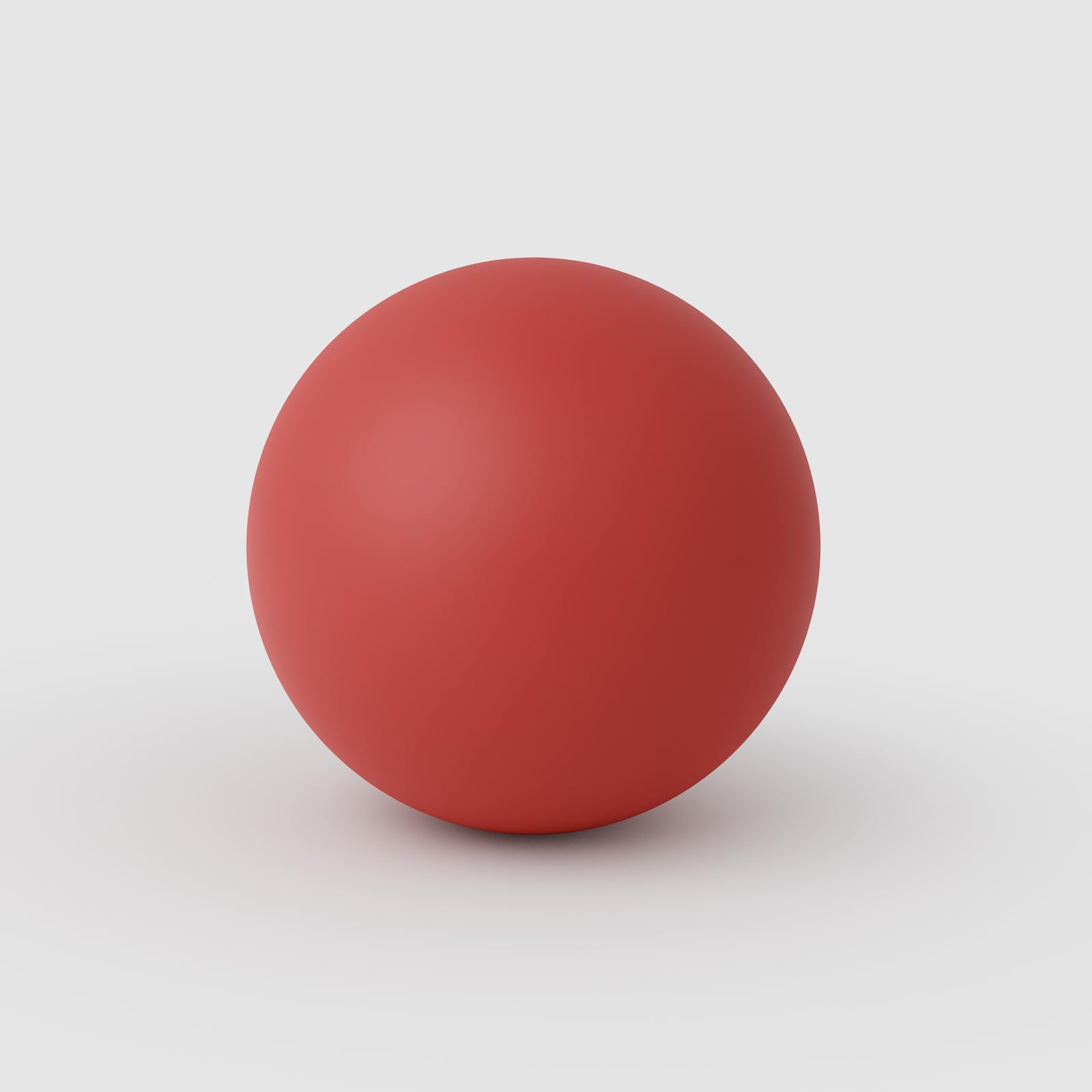 Play Juggling - Juggling ball for Juggler Model Contact Stage Ball - UV Colours (90mm (180gr)) - matt - Red