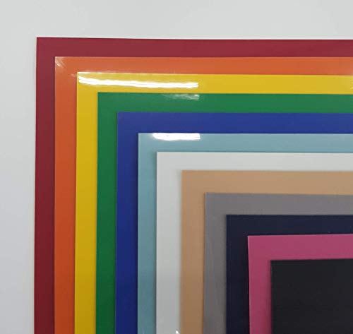 Veenyl Shop Htv Velvety Flock Heat Transfer Vinyl Bundle 10”X12”: 12 Assorted Colors Iron On Vinyl For T-Shirt With Cricut Or Heat Press #TOP1