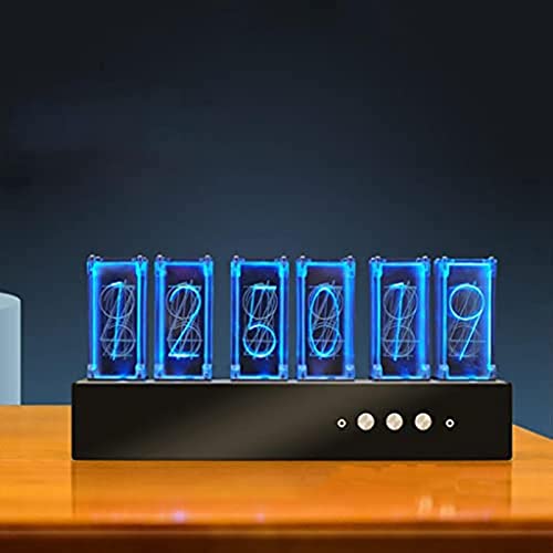 ZAIED-Modern-Tabletop-Nixie-Tube-Clock-LED-Glow-Digital-Tube-Clock-DIY-Retro-Electronic-6-tubes-Tube-Clock-Desktop-Creative-Vintage-Ornaments-for-Boyfriend-and-Husband