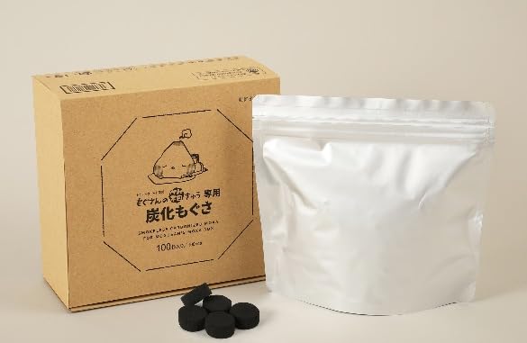 Amazon.co.jp: 【山正】もぐさんの箱きゅう専用炭化もぐさ（100個入