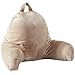 Cheer Collection Kids Size Reading Pillow with Arms for Sitting Up in Bed (Taupe)