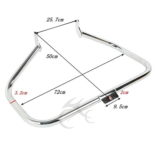 Tcmt Engine Guard Highway Crash Bar Fits For Harley Heritage Softail Classic Flstc Fat Boy Flstf 2000-2017 Softail Deluxe Flstn 2005-2017 Softail Slim Fls 2012-2017 #TOP1