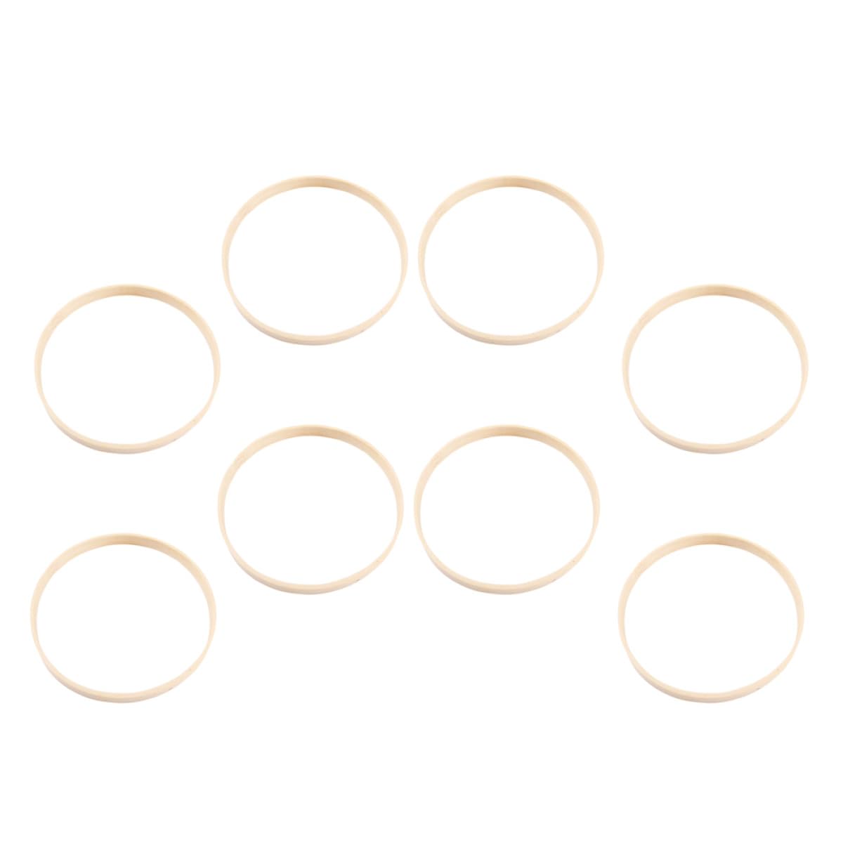Aros para manualidades de bambú ifundom para crear centros de mesa y decoración de bodas
