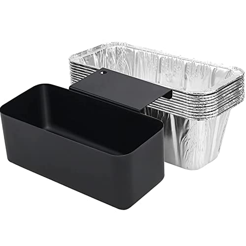 GARNETIN Grease Catcher with 10 Pack Liners for Blackstone Griddle