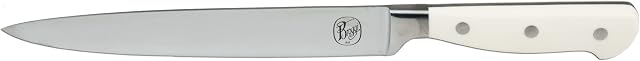 BROGGI 3141012 18/10 Stainless Steel Roast Knife | 20 cm | Ergonomic Handle | Full Tang | Dishwasher Safe