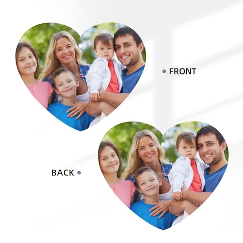 Image of Custom Car Air Fresheners Cards Design Your Own Add Any Image Text Logo Suitable for Car Room Bathroom and Bedside Lasting and Fresh Beautiful and Practical, HeartShape, 3.5 inchx3 inch