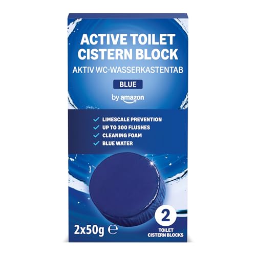 by Amazon Toilet Cistern Block - Blue Blue 1 pack