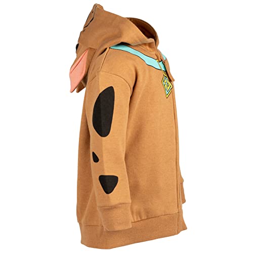 Scooby-Doo Fleece Zip Up Hoodie Toddler to Big Kid3